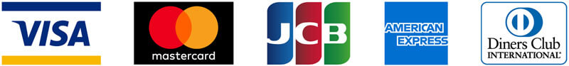各種クレジットカード対応